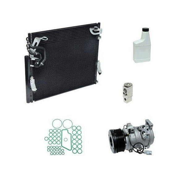 A/C Compressor Kit - Compatible with 2010 - 2019 Toyota Tundra 2011 2012 2013 2014 2015 2016 2017 2018