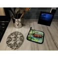 thumbnail image 2 of Little Red Street Car Pair of Pot Holders 7.5 in x 7.5 in, 2 of 6
