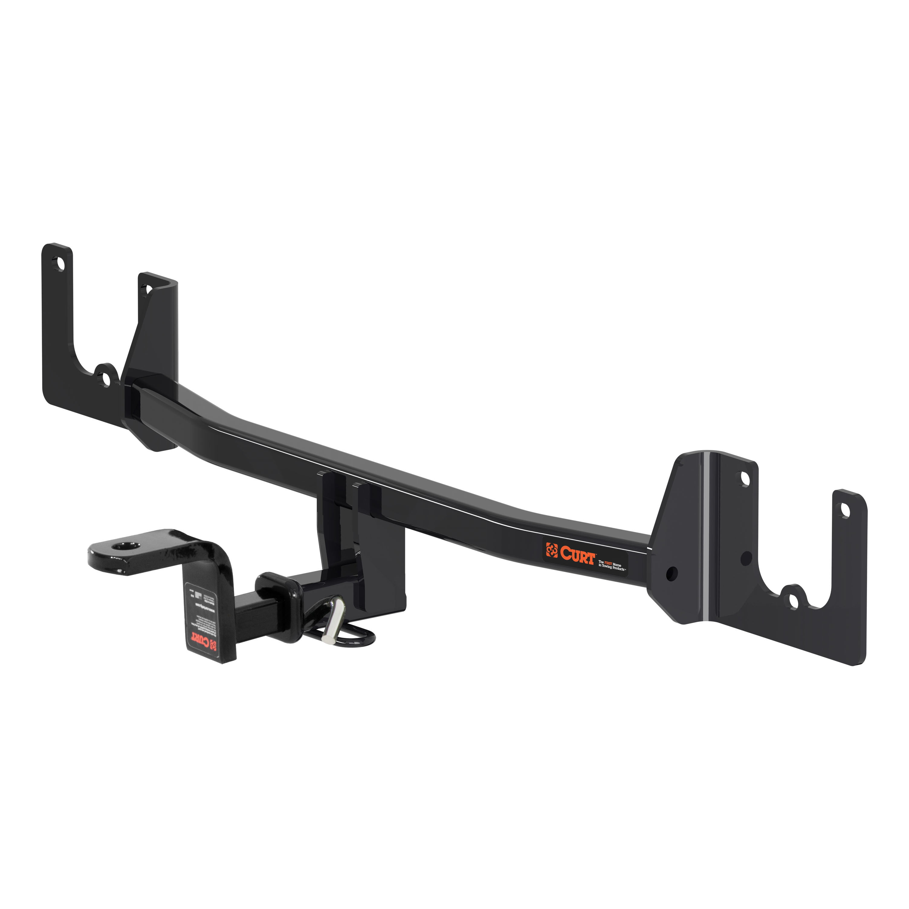 CURT 114843 Class 1 Trailer Hitch with Ball Mount, 1-1/4-Inch Receiver Toyota Prius C Trailer Hitch
