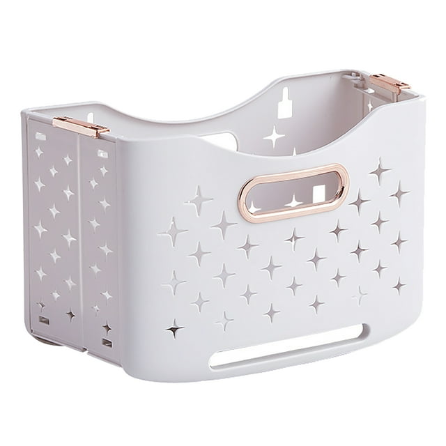 Cesta de almacenamiento de ropa, cesta de lavandería plegable, cesta organizadora de lavandería portátil, cesta de lavandería plegable impulsada por el rendimiento Jadeshay A
