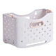 thumbnail image 2 of Cesta de lavandería plegable portátil, organizador de ropa, cesta individual de oro rosa para el hogar y el hotel., 2 of 12
