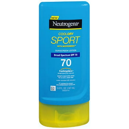 Neutrogena CoolDry Sport Sunscreen Lotion SPF 70 - 5