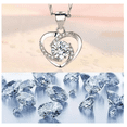 thumbnail image 4 of Set Collar Y Aretes Corazon Plata 925 Con Zircón Para Mujer 3pz Plata, 4 of 5