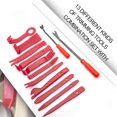 thumbnail image 3 of 13 Pieces Trim Tools, Auto Removal Tool Accessories Door Car Radio Dashboard Installer Pry Tool with Storage Bag, 3 of 5
