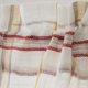 thumbnail image 4 of Ventana De Cuadros Bordada Sala De Cenefa Nivel De Privacidad Paneles De Rojo 74x60cm Sunnimix Niveles de lino para ventana, 4 of 8