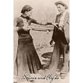 thumbnail image 2 of Vintage Apple Collection 23x32 White Modern Wood Framed Museum Art Print Titled - Bonnie And Clyde I, 2 of 4