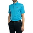 thumbnail image 2 of Men's Under Armour Tech Polo Color: Ether Blue Size: M, 2 of 5