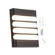 thumbnail image 3 of Aplique de pared Strade Fareast Limited iluminación montada en la pared IP65 luz exterior, 3 of 8