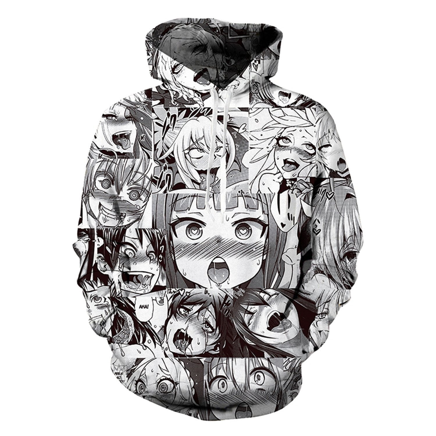 Aesthetic Cosplay Ahegao Anime Girls Hoodie Walmart Com Walmart Com,Mobile Drawer