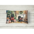 thumbnail image 4 of Tibetan Mastiff Cozy Christmas Throw Pillow 12 in x 16 in, 4 of 4