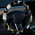 thumbnail image 2 of Penguin 14.5 Inch Printing PVC Leather Car Wheel Cover Steering Wheel Cover Auto Accessories, 2 of 6
