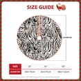thumbnail image 2 of Sikiie Leopard And Zebra Nativity Christmas Tree Skirt, Jesus Christian Winter Holiday Tree Mat Decoration(30-48IN)30", 2 of 6