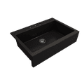 thumbnail image 5 of BOCCHI 1500-004-0127 Apron Drop-In Fireclay 34" Single Kitchen Sink Matte Black, 5 of 7