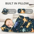 thumbnail image 4 of Primlect Nap Mat, 45" x 22" , Ultra Soft Rolled Sleeping Bags with Removable Pillow, for Daycare, 4 of 6