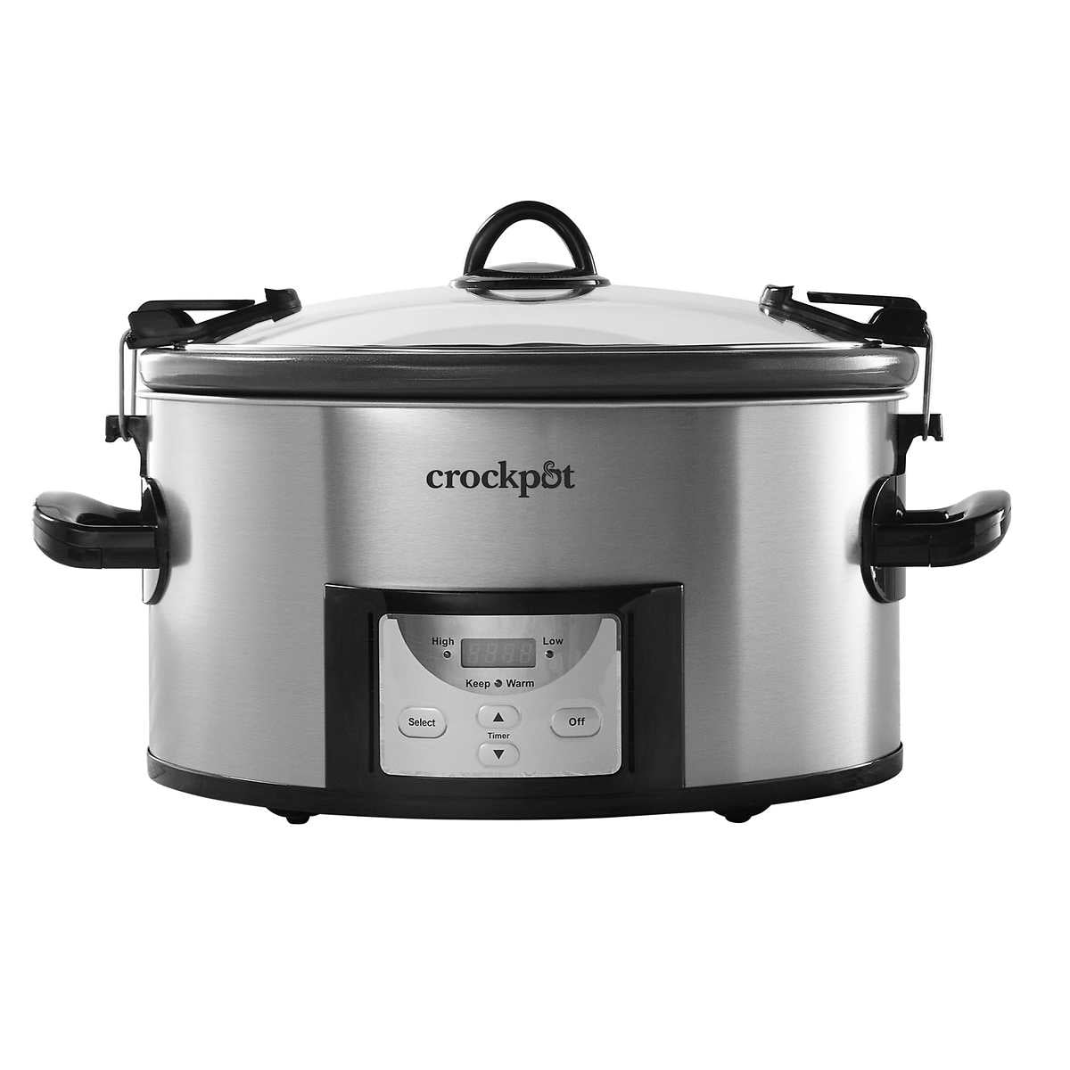 Crock-Pot 7Quart Programmable Cook & Carry Extra Large Slow Cooker Digital Timer 