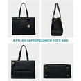 thumbnail image 5 of 3 in 1 tote bag for women 2 in 1 tote bag lunch combo ladies laptop with Elegance Meets Functionality, 5 of 8