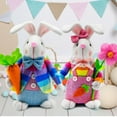 thumbnail image 3 of Ayieyill Easter Decorations, 2 Pcs Easter Bunny Plush, 11’ Spring Swedish Tomte Easter Gnomes Plush for Home Table and Gift(Rainbow), 3 of 6