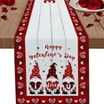 thumbnail image 2 of Drapeaux de Table Décorés pour Réunions de Famille de la Saint-Valentin Décoration de Table de Cuisine Rétro Intérieur Extérieur, 2 of 7