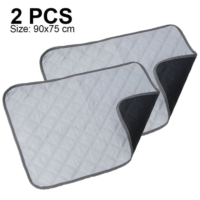 2-Pack Washable Dog Pee Pad Reusable Waterproof Pee Pad for Dogs Training Pads Puppy Mat Whelping Pad