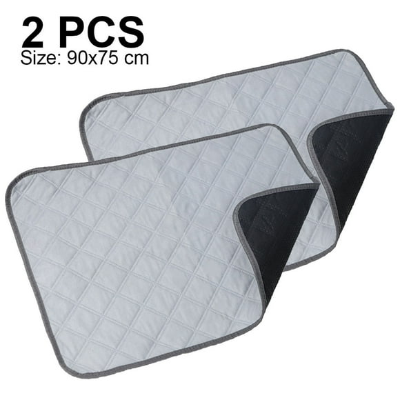 2-Pack Washable Dog Pee Pad Reusable Waterproof Pee Pad for Dogs Training Pads Puppy Mat Whelping Pad