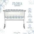 thumbnail image 5 of Dream On Me Flora Bassinet with Carry Bag , Compact & Modern, Moroccan White, 5 of 12