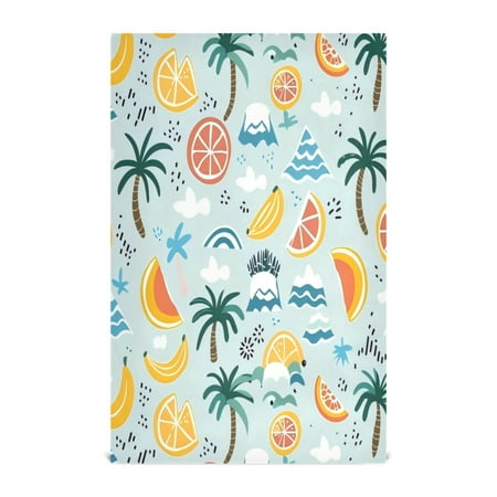 

Kitchen Towel 28x18 Inches x1，Plate Towel Decorative Towel Napkin Tea Towel Tea Towels For Kitchen Dish Cloths & Dish Towels Lemon Banana Coconut