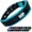 Black, variant on Black Rhino - The Comfort Collar Ultra Soft Neoprene Padded Dog Collar for All Breeds - Heavy Duty Adjustable Reflective Weatherproof (Large, Aqua/Grey)
