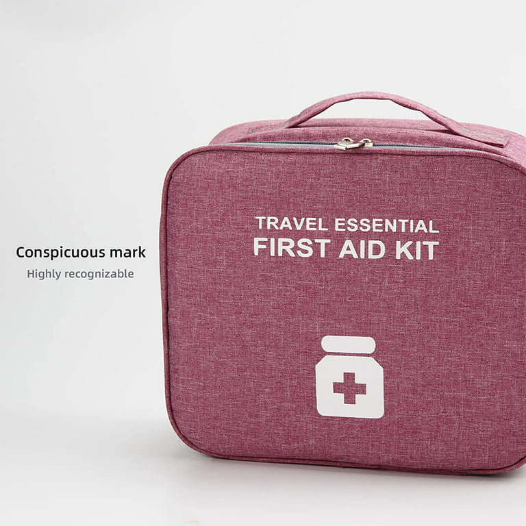 Portable Outdoor First Aid Medical Kit Bag Travel Outdoor Camping Medicine  Pouch