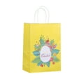thumbnail image 2 of Ydojg Easter Cute Bunny Holiday Party Gift Packaging Portable Gift Bag Color Kraft Paper Tote Bag Easter Gift For Boys Girls, 2 of 6