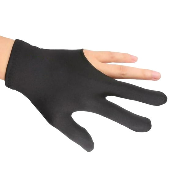 Guantes de billar con dedos, guantes de billar elásticos, guantes de billar de 3 dedos, guantes de billar, estándares líderes en la industria