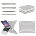 thumbnail image 6 of Mosiso MacBook Pro 14 inch Case 2024-2021 M5 M4 M3 M2 M1 Pro Max A3434 A3112 A3185 A3401 A2918 A2992 A2779 A2442, Plastic Hard Shell&Keyboard Cover&Screen Film&Pouch, Neutral Gray, 6 of 6