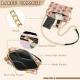 thumbnail image 3 of FORMRS Women Crossbody Purse with Chain Strap Vegan Leather Shoulder Handbag, Cartoon Oranges, 3 of 7