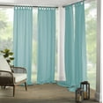thumbnail image 2 of Home Fashions Indoor/Outdoor Solid Tab Top Single Panel Window Curtain Drape x &#, 2 of 10