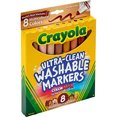 thumbnail image 3 of Rotuladores lavables Crayola multiculturales 8 unidades, 3 of 3