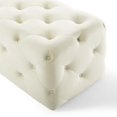 thumbnail image 5 of Anthem 72" Tufted Button Entryway Performance Velvet Bench,Ivory, 5 of 8