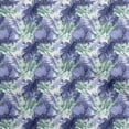 thumbnail image 1 of oneOone Velvet Medium Blue Fabric Animal Sewing Material Print Fabric By The Yard 58 Inch Wide, 1 of 4