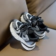 thumbnail image 2 of Gubotare Kids Running Shoes Boys Girls Shoes Kids Tennis Athletic Running Walking Barefoot Zero Drop Sneakers Size 8 (Black,Toddler 8), 2 of 8