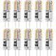 thumbnail image 1 of G4 LED Bulbs 12V Warm White 3000K 120LM, 2W Non-Dimmable 10-pack, 1 of 5