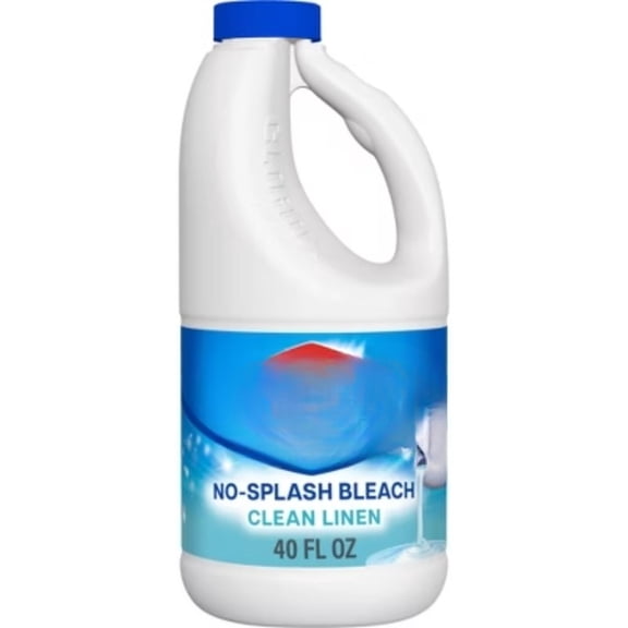 Splash-Less Liquid Bleach - Clean Linen - 40 fl oz