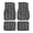 Light Gray, variant on Car Interior 4 Piece Racing Checkered Floor Mats Non Backing Fit Cars Trucks SUVs 4PCS