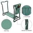 thumbnail image 5 of Garden Kneeler and Seat with Soft Kneeling Pad Heavy Duty Foldable Gardener Stool with Tool Pouches Mountdog Gardening Gifts for Women Men, 5 of 7