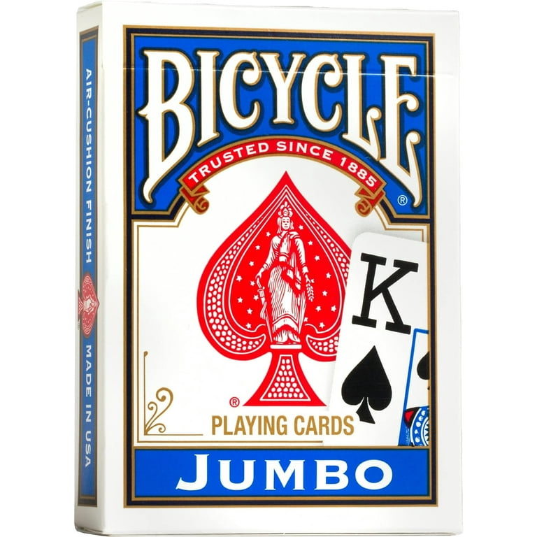 新品未開封 Bicycle Jumbo Index 6個セット Free Shipping! Bicycle Jumbo Index Playing Cards 12 Pack in