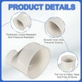 thumbnail image 3 of Uxcell 4.33" to 1.97" Round Duct Fitting Pipe Increaser Reducer Adapter Connector, 3 of 6