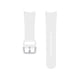 thumbnail image 1 of Compatible con correa Galaxy Watch 5Pro, correa deportiva de silicona suave de 20 mm, color blanco, 1 of 3