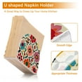 thumbnail image 5 of Yayeee Napkin Holder for Table Set of 2 Kitchen Paper Tissue Organization, Colorful Flowers, 5 of 8