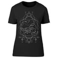 thumbnail image 1 of Zodiac Scorpio Geometric T-Shirt Women -Image by Shutterstock, Female Small, 1 of 2