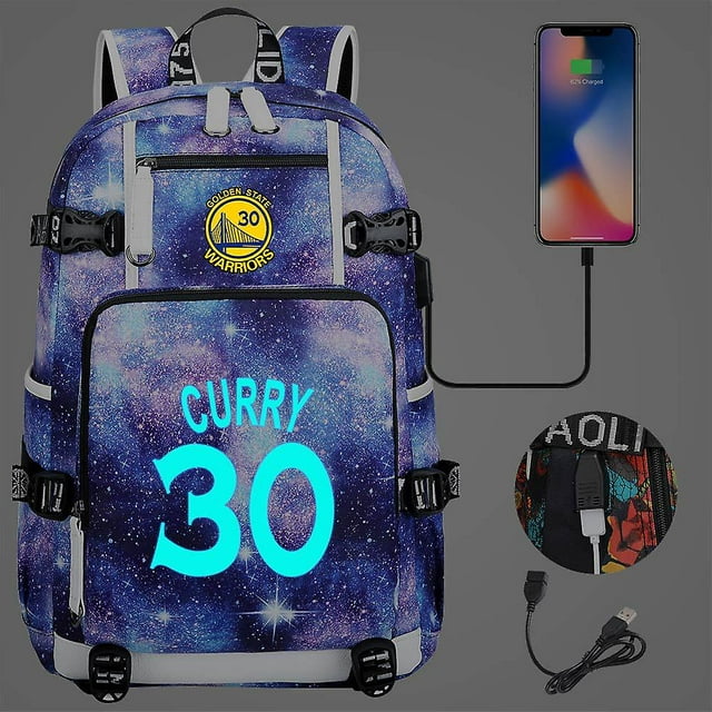 Golden State Warriors Stephen Curry No. 30 Sac d'école USB