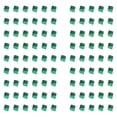 thumbnail image 4 of 100 bloques de cubos acrílicos, bloques de construcción educativos de lados, juego de mesa de aprendizaje, juguetes de entrenamiento sensorial verde, 4 of 8