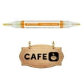 thumbnail image 1 of Madera De Madera Permita Química Pyrographer Pen Pen Safe Scorch Tool Para Proyectos De Bricolaje Pintura De Madera Draille De Lápiz Consejo De Punta Dual De Pluma Con Cabeza, 1 of 6