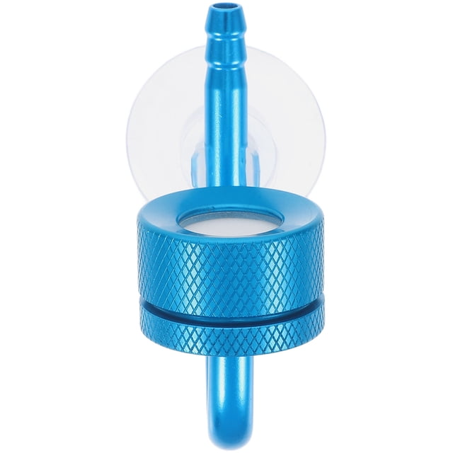 Moluckfu Difusor De Co2 Para Acuáticas En Acuario Con Finas Color Azul De Aluminio